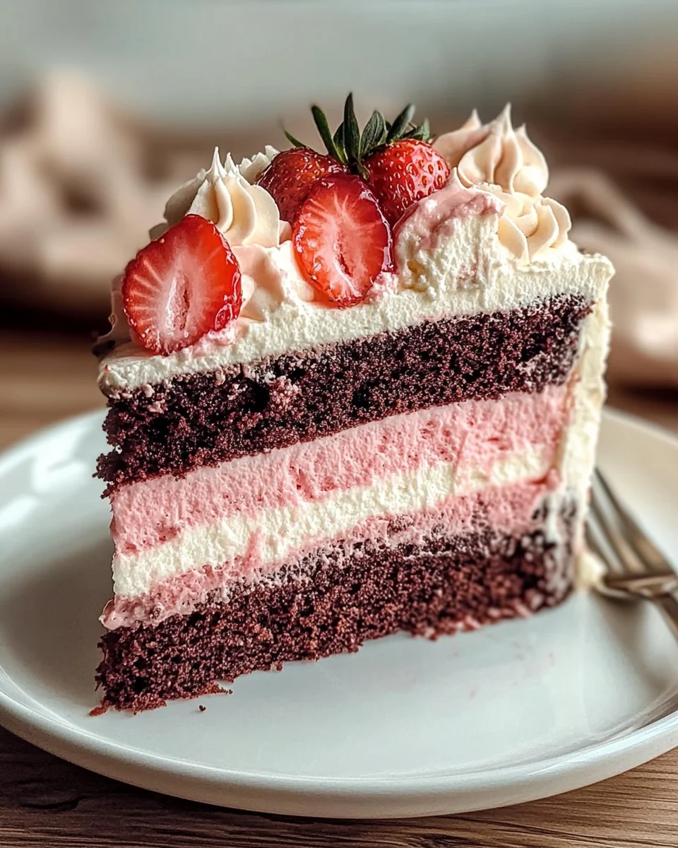 Neapolitan Cake