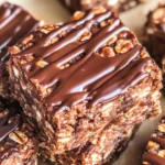 No Bake Chocolate Oatmeal Bars