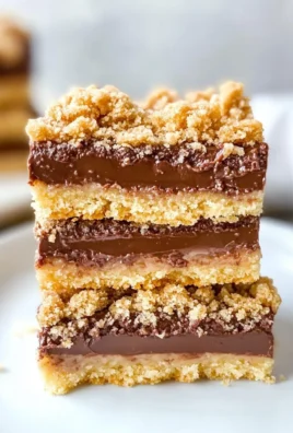 Nutella Crumb Bars