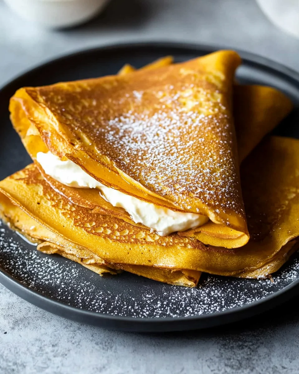Pumpkin Crepes
