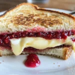 Raspberry Brie Grilled Cheese