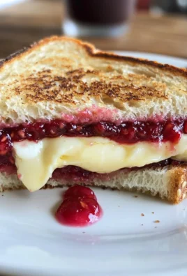 Raspberry Brie Grilled Cheese