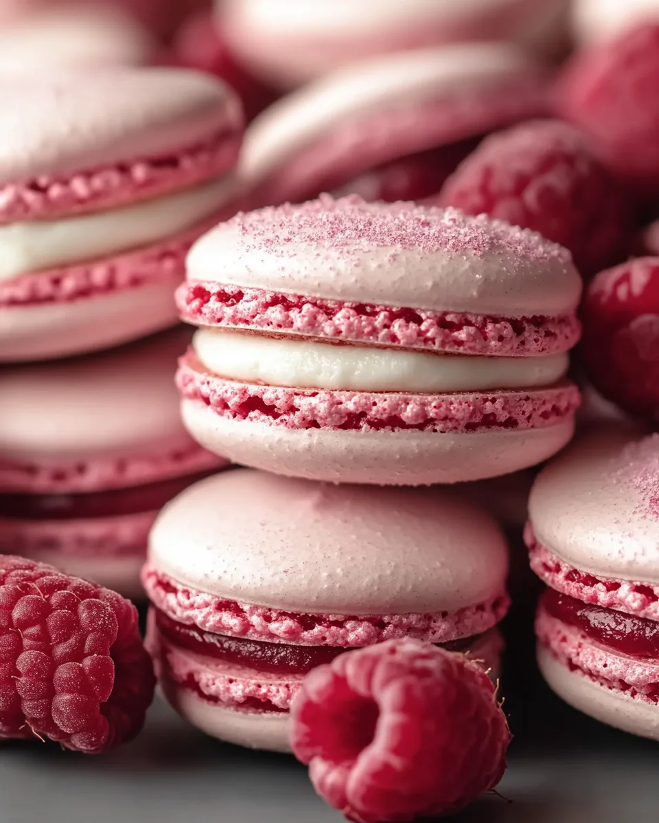 Raspberry Macarons Recipe