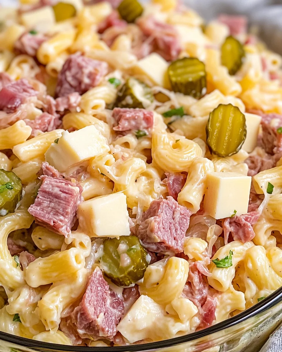 Reuben Pasta Salad