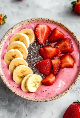 Strawberry Banana Smoothie Bowl