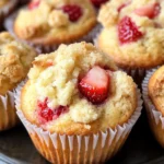 Strawberry Cream Cheese Muffins