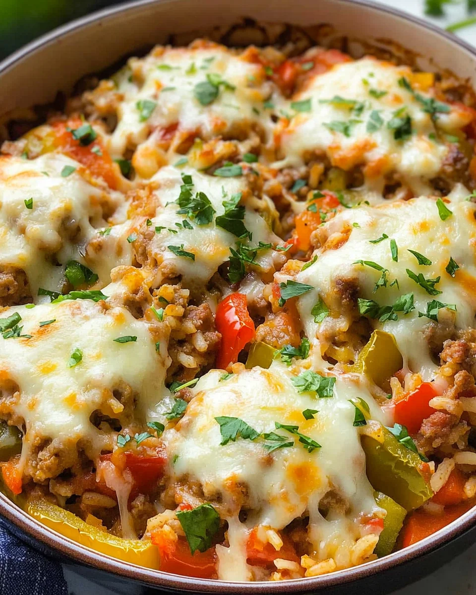 Stuffed Pepper Casserole