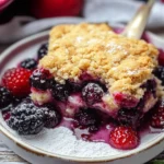 Sugar Cookie Berry Cobbler (Dump & Bake Recipe)