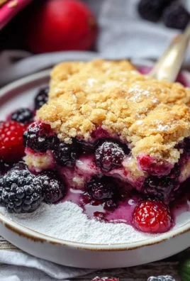 Sugar Cookie Berry Cobbler (Dump & Bake Recipe)