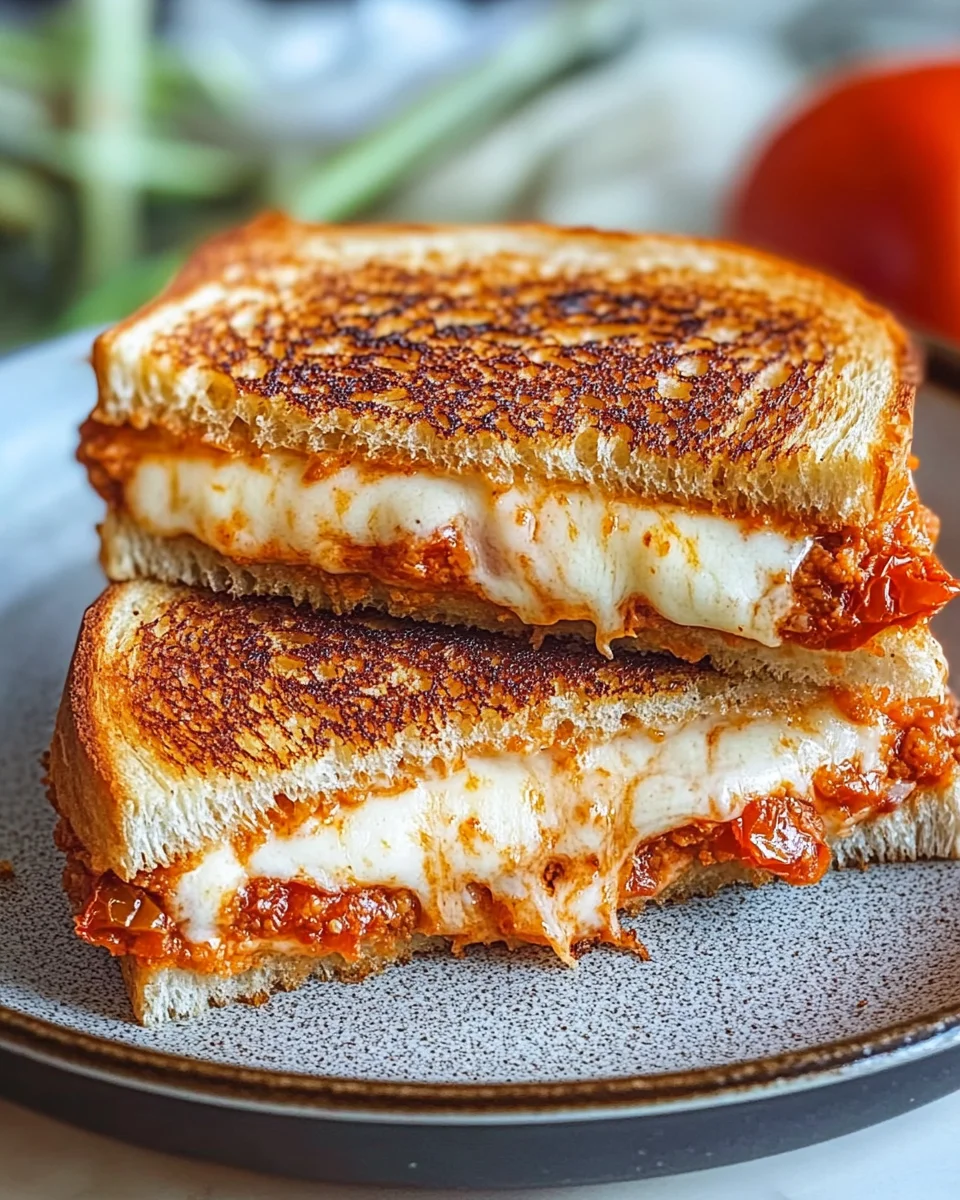 Sun-Dried Tomato Pesto Grilled Cheese: A Flavor Delight!