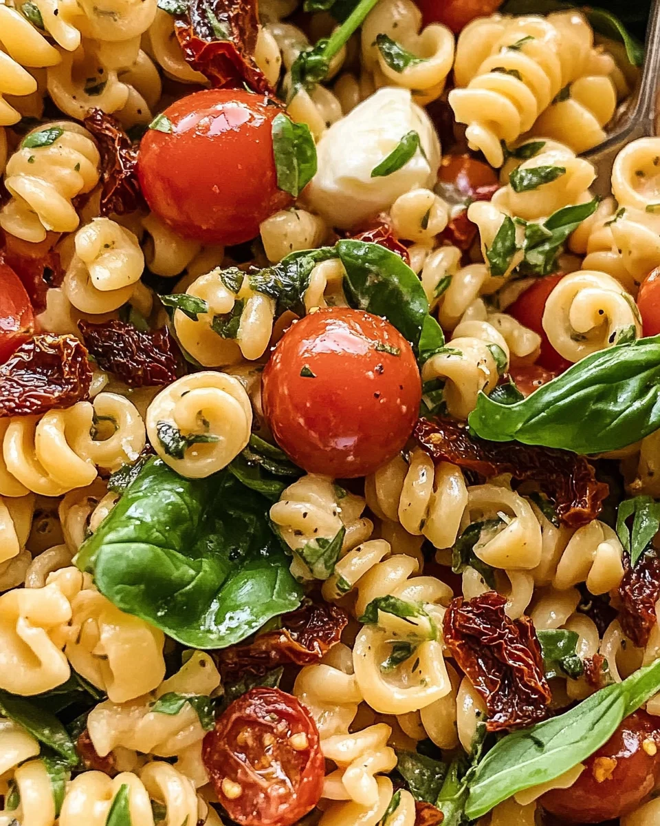 Sun Dried Tomato Pasta Salad