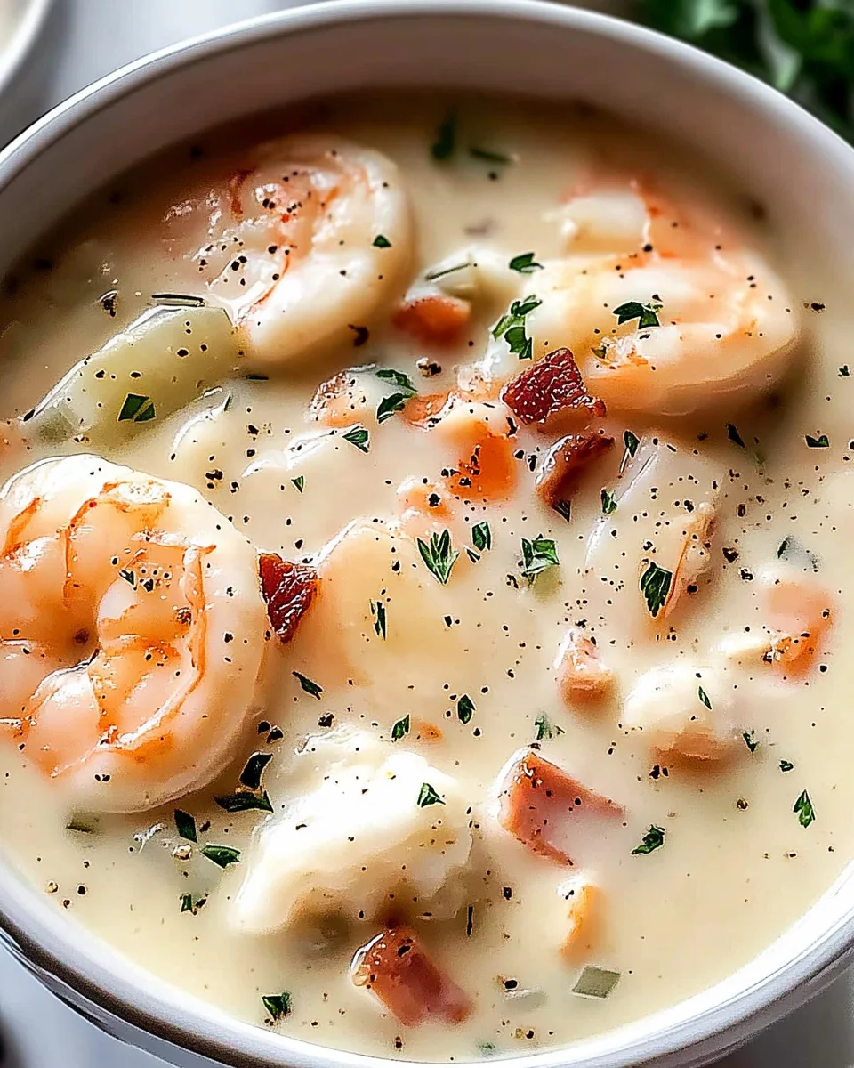 The Best Creamy Seafood Chowder