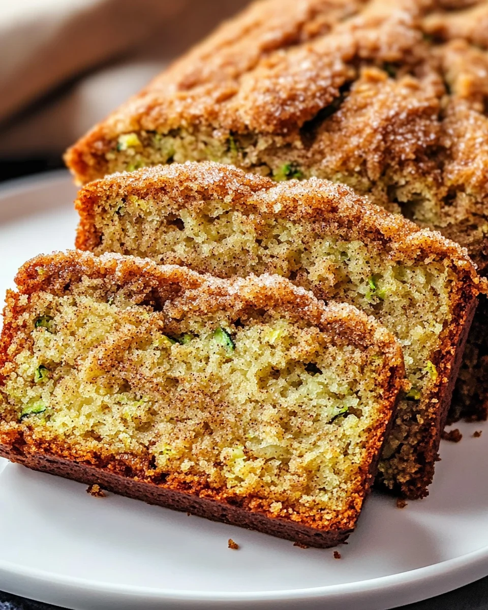 The Best Snickerdoodle Zucchini Bread