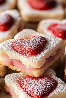 Valentine’s Day Strawberry Shortbread Cookies