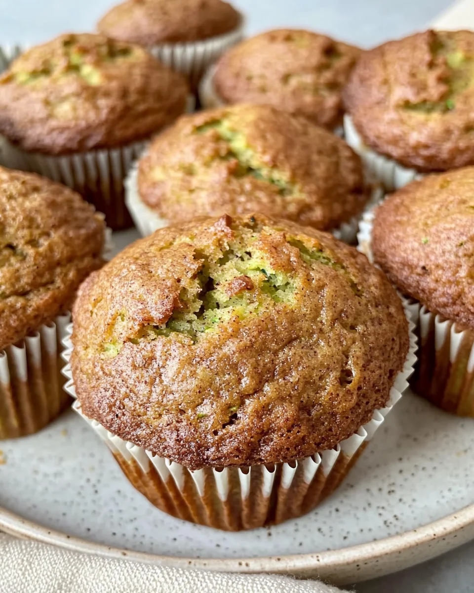 Zucchini Bread Muffins