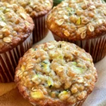 Zucchini Oatmeal Muffins
