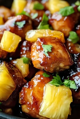 brown sugar pineapple chicken