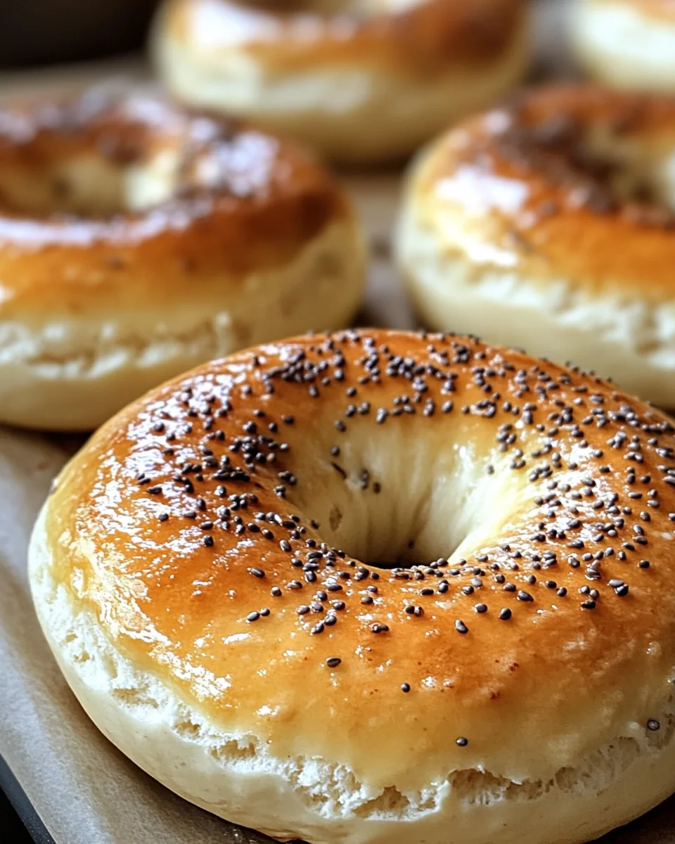 cottage cheese protein bagels (fluffy & easy)