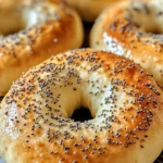 high protein air fryer bagels (quick recipe)