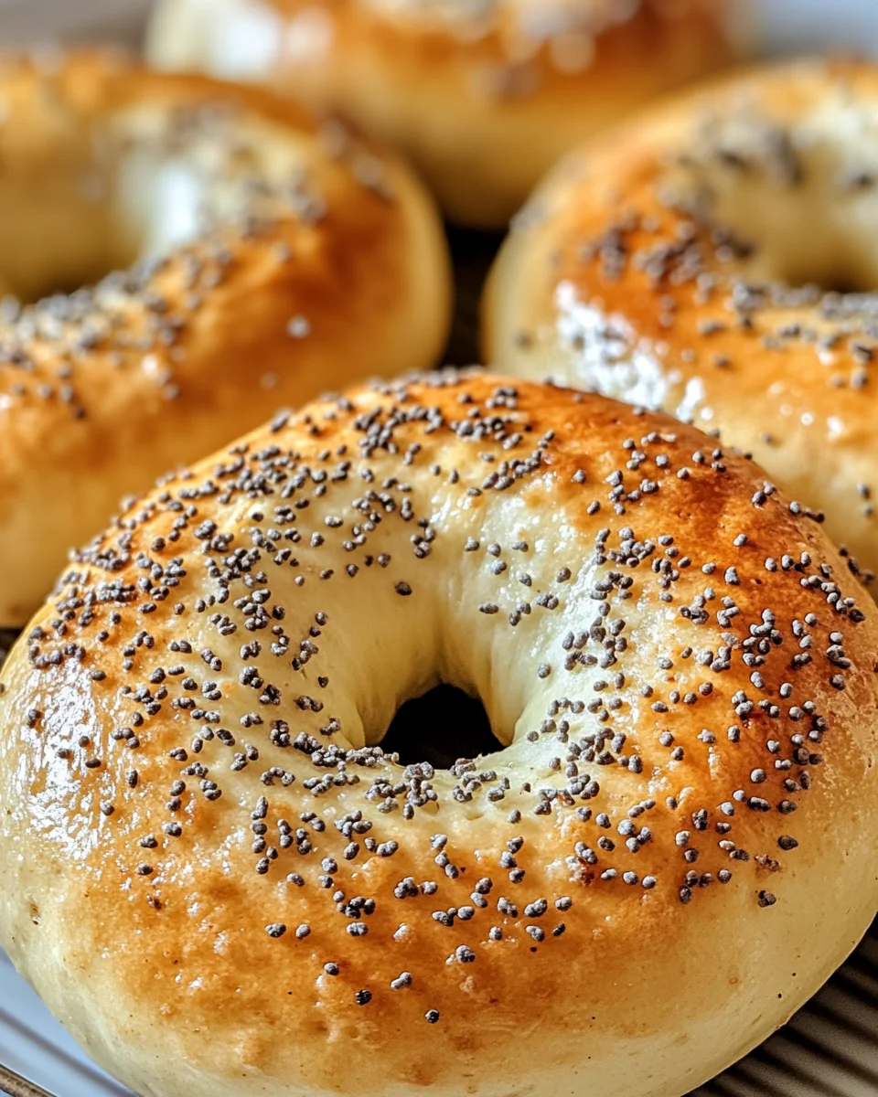 high protein air fryer bagels (quick recipe)