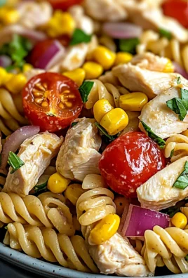 honey mustard chicken pasta salad