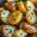 roasted lemon herb potato salad