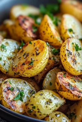 roasted lemon herb potato salad