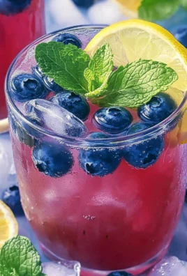 Antioxidant Rich Blueberry Green Tea