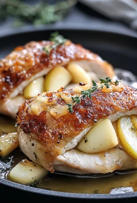 Apple and Brie Stuffed Chicken
