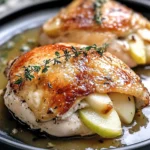 Apple and Brie Stuffed Chicken