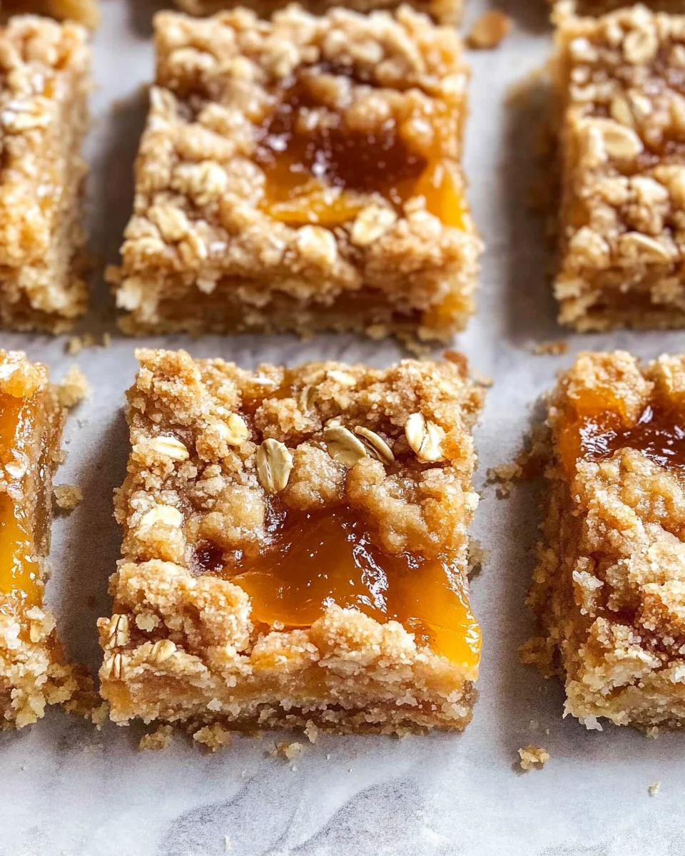 Apricot Oatmeal Bars