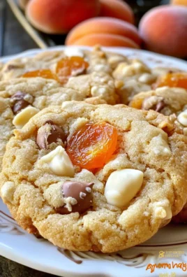 Apricot White Chocolate Cookies