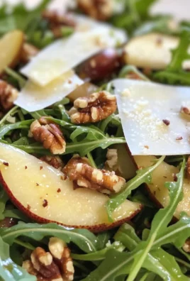 Arugula Pear Salad