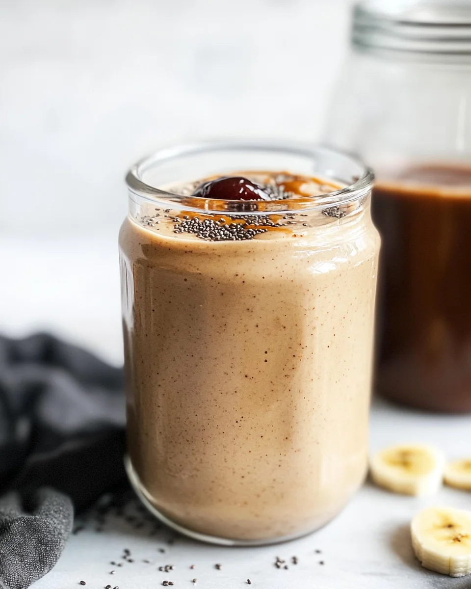 Banana Almond Butter Date Smoothie Recipe