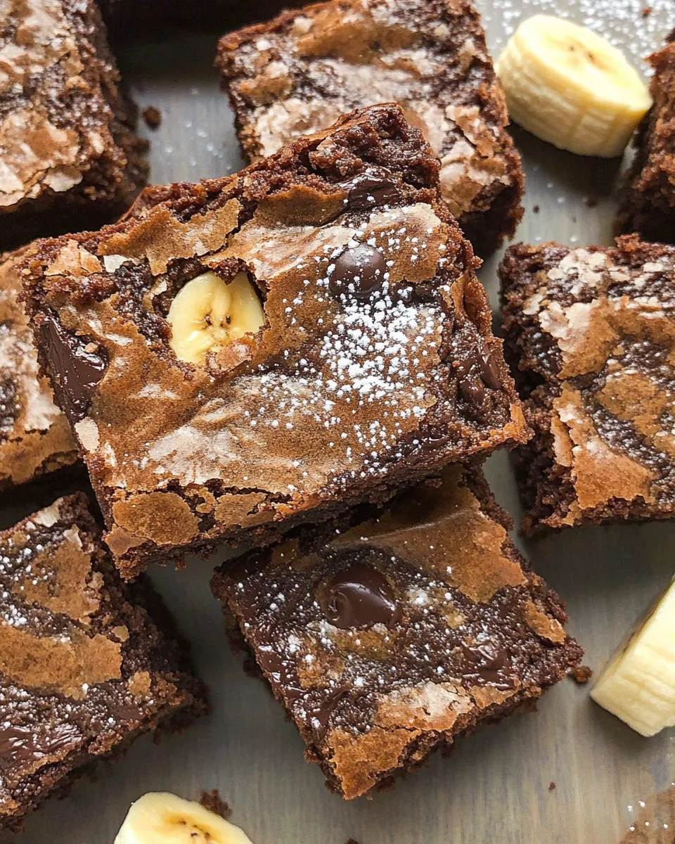 Banana Bread Brownies: A Sweet Twist Every Banana Lover Craves