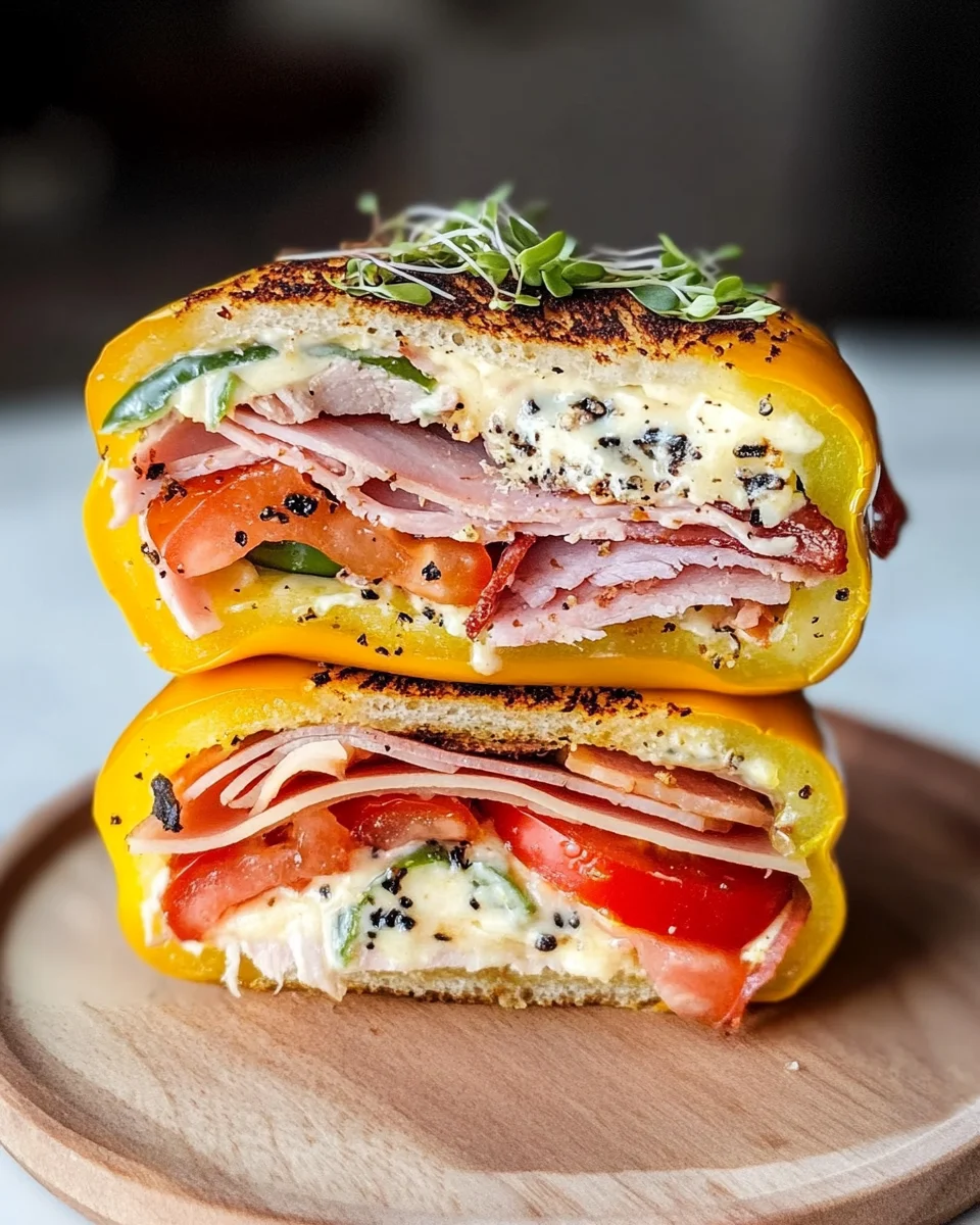 Bell Pepper Sandwich