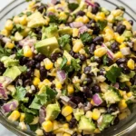 Black Bean Corn Avocado Salad