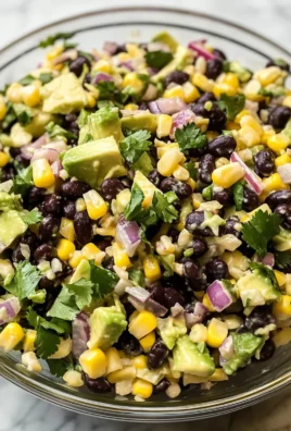 Black Bean Corn Avocado Salad