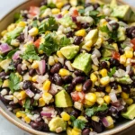 Black Bean Corn Avocado Salad