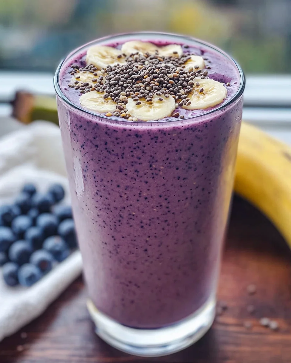 Blueberry Banana Smoothie