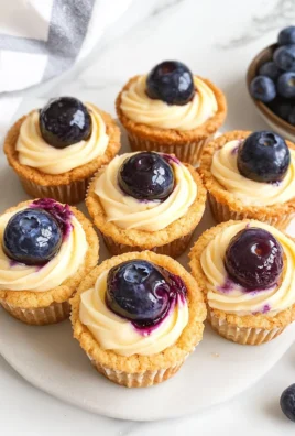 Blueberry Cheesecake Cookie Cups