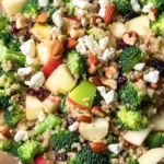 Broccoli Apple Quinoa Salad