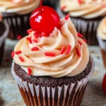 Cherry Coke Cupcakes