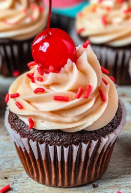 Cherry Coke Cupcakes