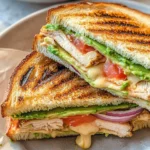 Chicken Avocado Melt Sandwich