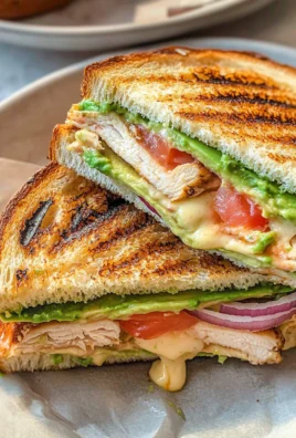 Chicken Avocado Melt Sandwich