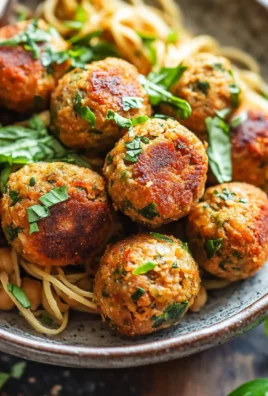 Chickpea Meatballs (Vegetarian)