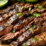 Chipotle Lime Grilled Flank Steak