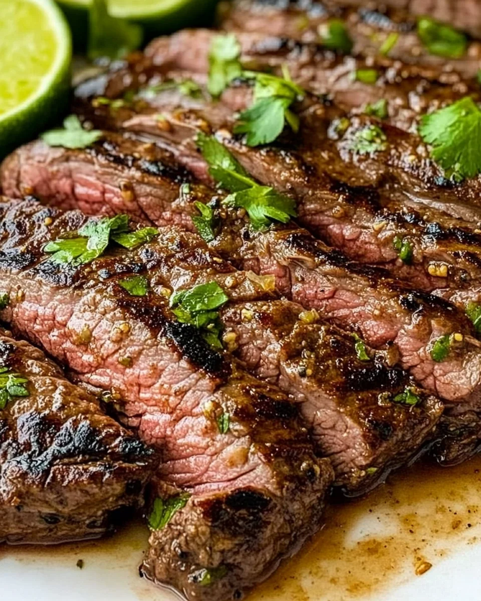 Chipotle Lime Grilled Flank Steak
