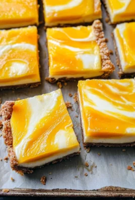 Coconut Mango Cheesecake Bars